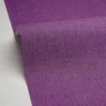 Tapet vinil mov aubergine cu textură fină de in, Aubergine, Uni Mat Caselio, 54 cm x 10.05 m