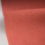 Tapet vinil roșu cu textură fină de in, Rouge, Uni Mat Caselio, 10,05 m x 54 cm