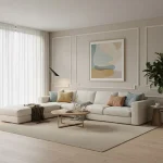 Tapet vinil taupe cu textură fină de pânză, Taupe fume 103221819, Uni Mat Caselio, 54 cm x 10.05 m