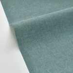 Tapet vinil verde malachit cu aspect textil melanjat, Vert malachite chine, Uni Mat Caselio, 54x1005 cm