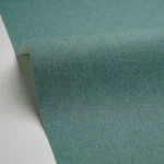 Tapet vinil verde smarald cu textură de pânză fină, Vert emeraude, Uni Mat Caselio, 10.05x0.54 m
