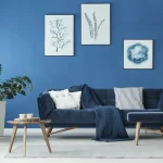 8 Idei Spectaculoase de Pereți cu Accent Albastru Marin pentru o Casă Rafinată în 2025