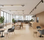 Covor PVC Compact, Beige, Sedna T36, Centra 70, IVC, 200/400 cm