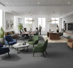 Mocheta dale buclată gri inchis, Elemental 9550, Tapibel, 50×50 cm