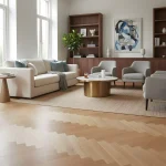 Parchet dublu stratificat stejar transparent în spic periat Boen Adagio - Fără categorie