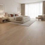 Parchet SPC cu aspect stejar deschis mat, Latte, Dawn 2 Dusk, VinylTechLab, 6x180x1220 mm