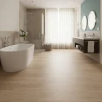 Parchet SPC cu textură de lemn natural mat, Wheat, Dawn 2 Dusk, VinylTechLab, 6x180x1220 mm