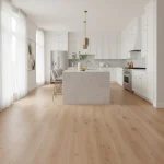 Parchet SPC cu textură realistă de lemn, Saffron, Dawn 2 Dusk Saffron, VinylTechLab, 6x180x1220 mm