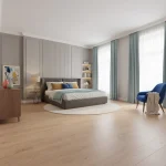 Parchet SPC cu textură realistă de lemn, Saffron, Dawn 2 Dusk Saffron, VinylTechLab, 6x180x1220 mm