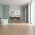 Parchet SPC cu textură realistă de lemn, Saffron, Dawn 2 Dusk Saffron, VinylTechLab, 6x180x1220 mm