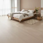 Parchet SPC gri-deschis cu nervuri discrete, Frost, Dawn 2 Dusk, VinylTechLab, 6x180x1220 mm