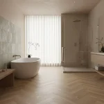 Parchet SPC herringbone stejar deschis model, Provence, Herringbone, VinCore, 5x125x625 mm