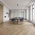 Parchet SPC herringbone stejar deschis model, Provence, Herringbone, VinCore, 5x125x625 mm