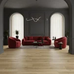 Parchet SPC stejar natural cu noduri discrete, Perugia, Wood, VinCore, 5x180x1220mm