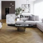 Parchet SPC stejar natural cu textură realistă mată, Rochester, Royal Castle, VinylTechLab, 6x125x625 mm