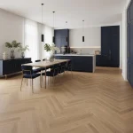 Parchet SPC stejar natural cu textură realistă mată, Rochester, Royal Castle, VinylTechLab, 6x125x625 mm