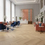 Parchet SPC stejar natural cu textură realistă mată, Rochester, Royal Castle, VinylTechLab, 6x125x625 mm