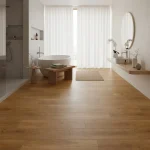 Parchet SPC textură lemn auriu-brun, Abruzzo, Wood, VinCore, 5x180x1220mm