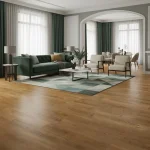 Parchet SPC textură lemn auriu-brun, Abruzzo, Wood, VinCore, 5x180x1220mm