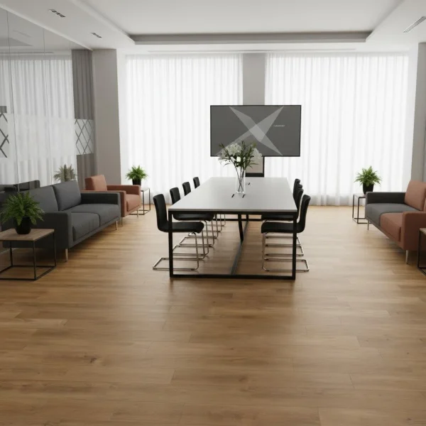 Parchet SPC textură lemn auriu-brun, Abruzzo, Wood, VinCore, 5x180x1220mm