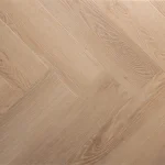 Parchet SPC vinil herringbone bej cu finisaj mat nisipiu, Pena, Royal Castle, VinylTechLab, 6x125x625 mm