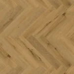 Parchet SPC Vinil herringbone stejar auriu cu structură lemn natural, Corsica, Herringbone, VinCore, 5x125x625 mm