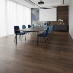Parchet SPC XL brun-roșcat cu structură de lemn intensă, Russet, Woodlands, VinylTechLab, 7x228x1828 mm