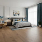 Parchet SPC XL maro cu aspect natural de lemn,  Copper, Woodlands, VinylTechLab, 7x228x1828 mm