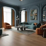 Parchet SPC XL stejar cu textură naturală, Madeira, Woodlands, VinylTechLab, 7x228x1828 mm