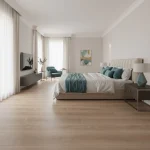 Parchet SPC XL textură stejar natural, Almond, Woodlands, VinylTechLab, 7x228x1828mm