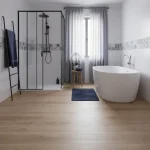 Parchet SPC XL textură stejar natural, Almond, Woodlands, VinylTechLab, 7x228x1828mm