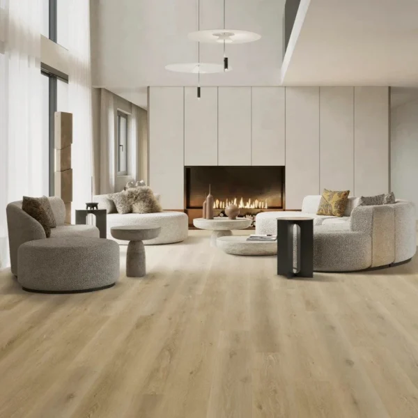 Parchet SPC XL textură stejar natural, Almond, Woodlands, VinylTechLab, 7x228x1828mm