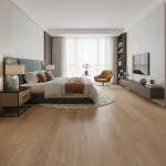 Pardoseală SPC click cu structură naturală de lemn, Amber, Dawn 2 Dusk, VinylTechLab, 6x180x1220 mm