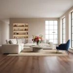 Pardoseală SPC click maro textură lemn, Cocoa, Dawn 2 Dusk, VinylTechLab, 6x180x1220 mm