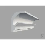 Scafă decorativă albă pentru LED SD13 120x90x2000mm - Fără categorie