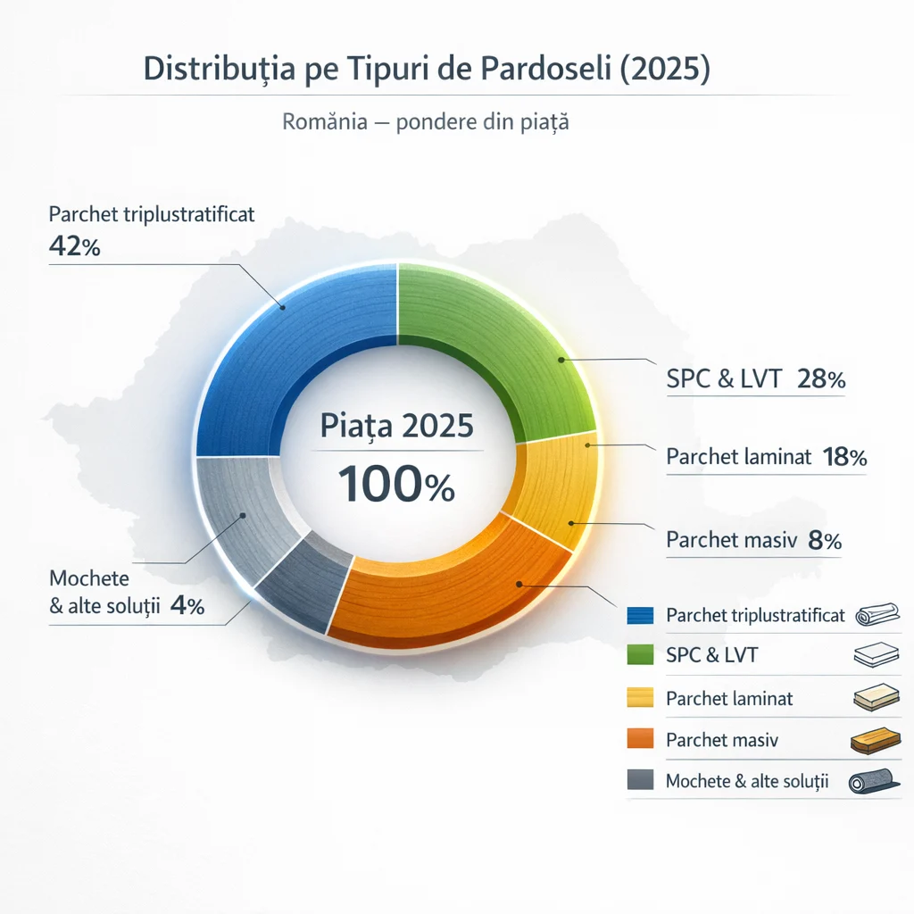 Retrospectiva 2025 & Predicții 2026: Ce Pardoseli Vor Domina Piața Românească