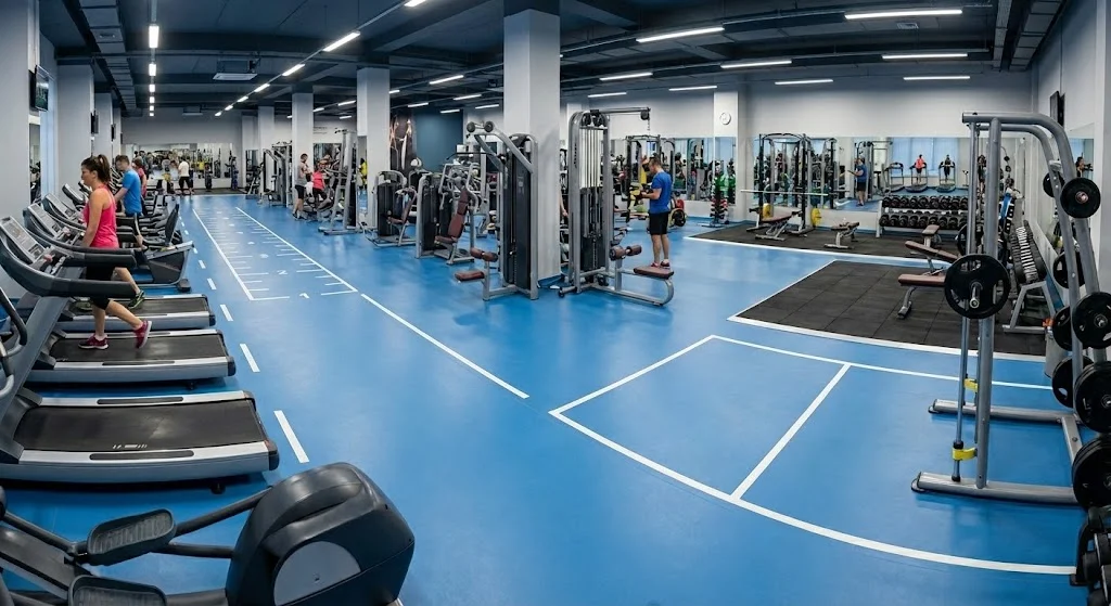 Pardoseli pentru Săli de Fitness și Crossfit: Rezistență la Impact și Absorbție Șoc Pardoseli pentru Săli de Fitness și Crossfit: Rezistență la Impact și Absorbție Șoc
