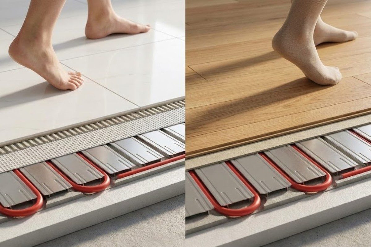 Parchet sau Gresie pentru Încălzire în Pardoseală: Alegerea Care Îți Poate Economisi Mii de Lei Anual