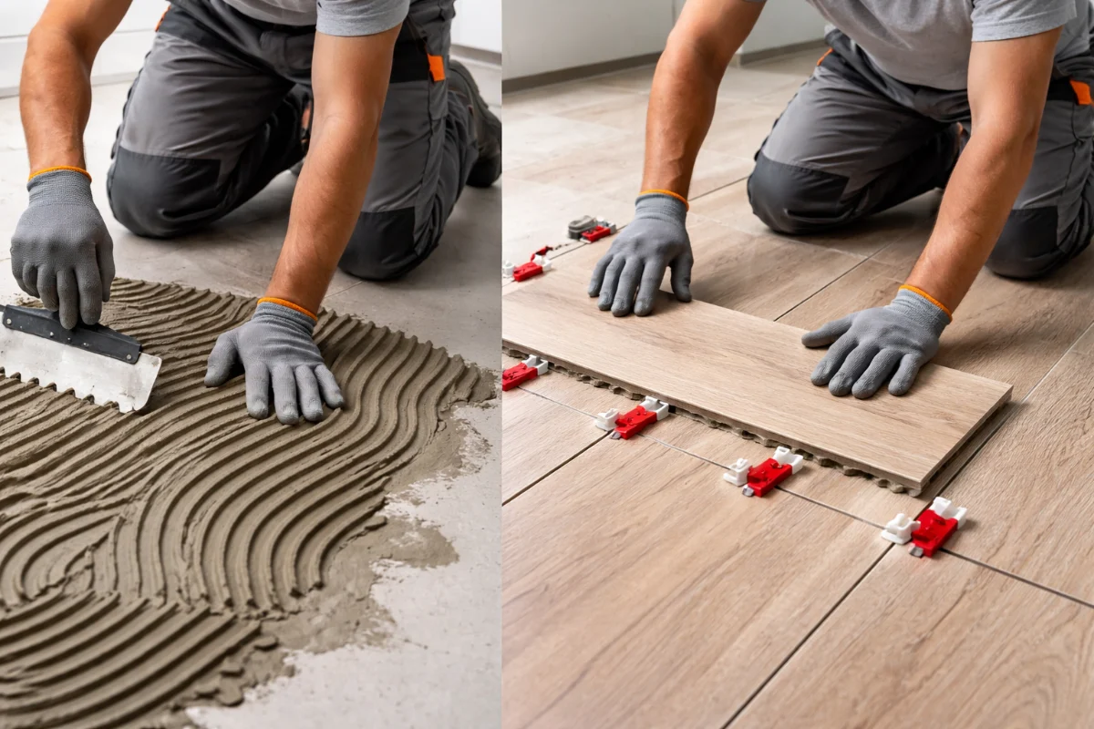 Gresie Tip Parchet vs. Parchet: Ghidul Definitiv pentru Alegerea Corectă în 2025