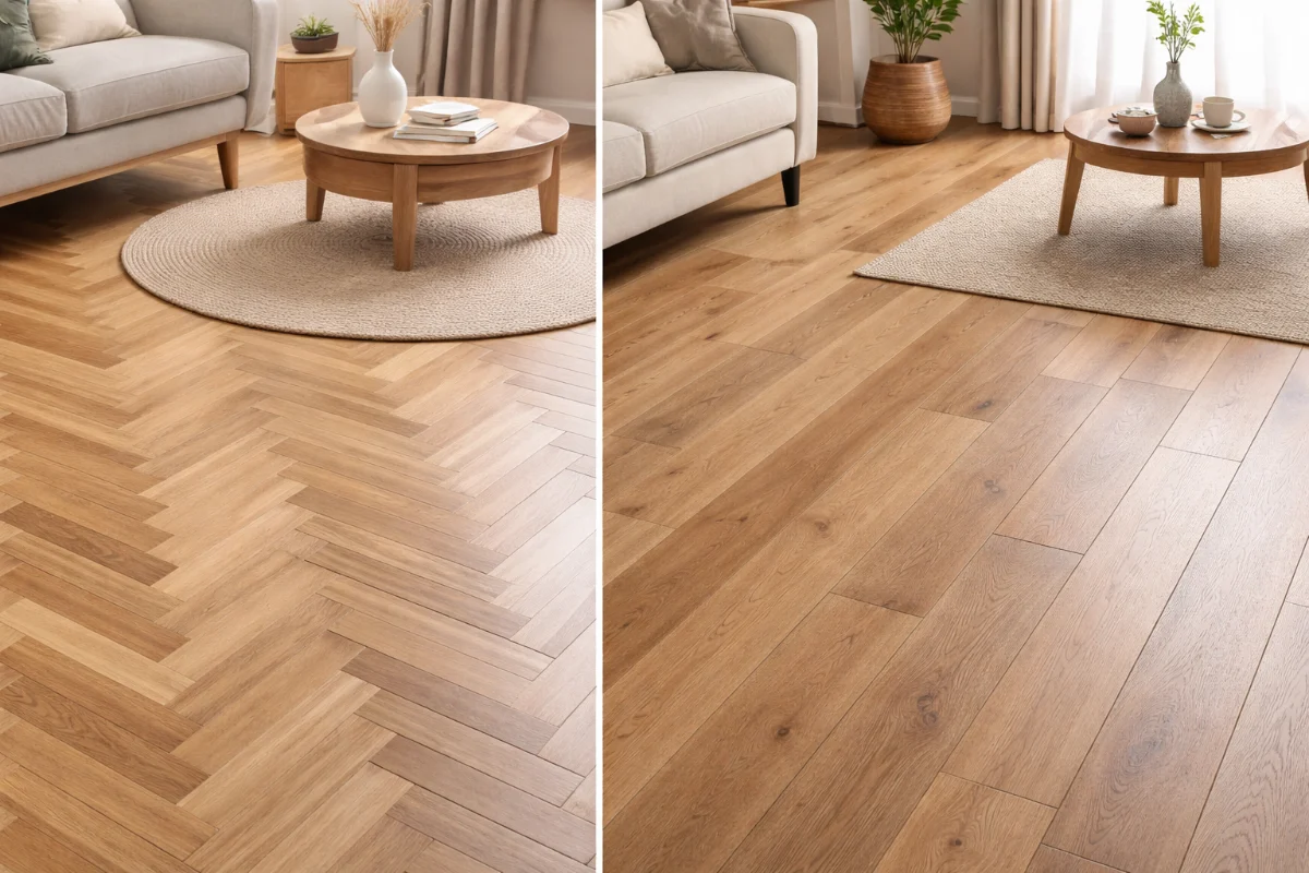 Gresie Tip Parchet vs. Parchet: Ghidul Definitiv pentru Alegerea Corectă în 2025