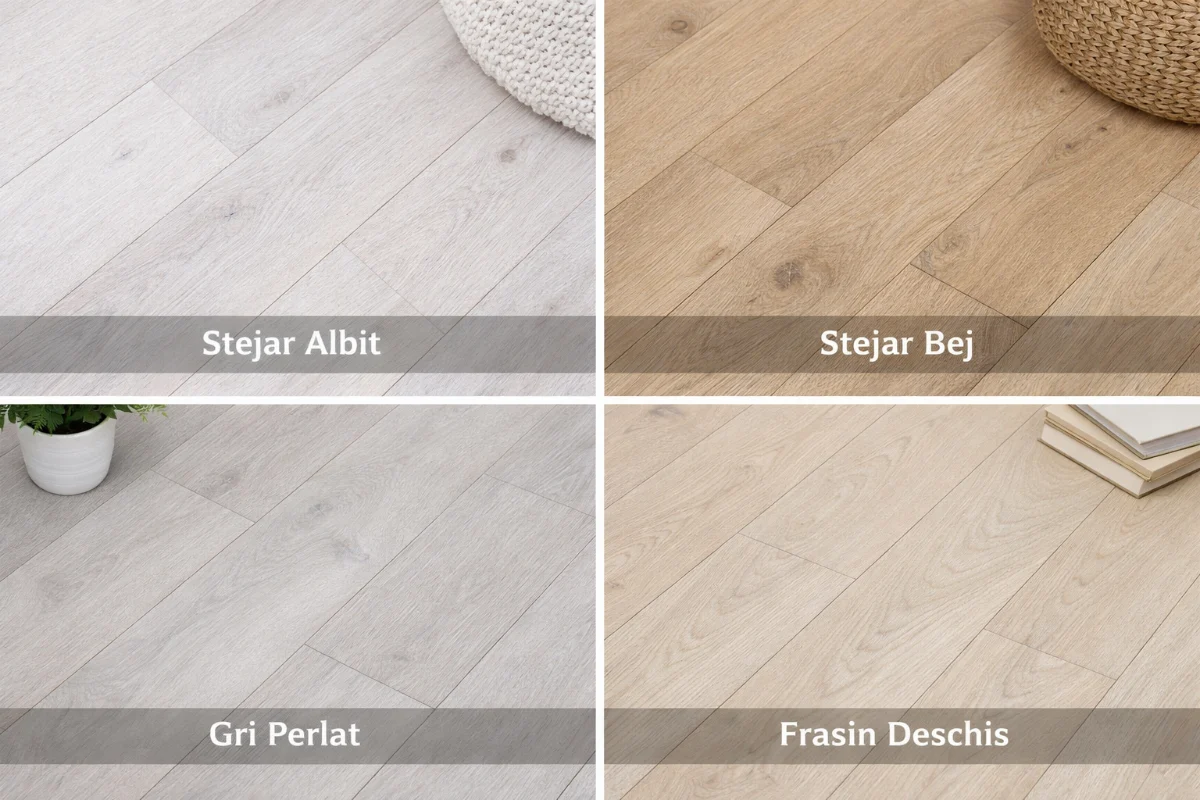 Culoarea Anului 2026 conform Pantone, Cloud Dancer: Cum Influențează Alegerea Pardoselilor și Designul Interior