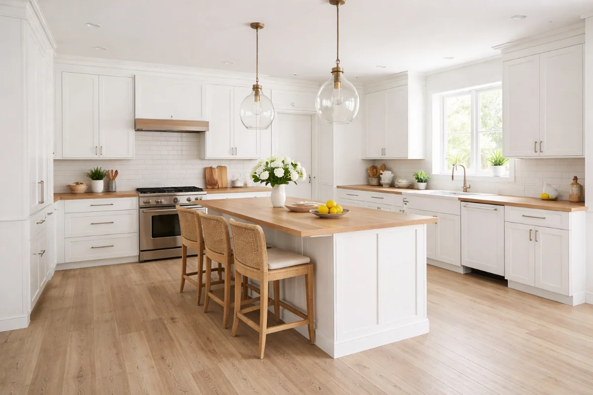 Culoarea Anului 2026 conform Pantone, Cloud Dancer: Cum Influențează Alegerea Pardoselilor și Designul Interior