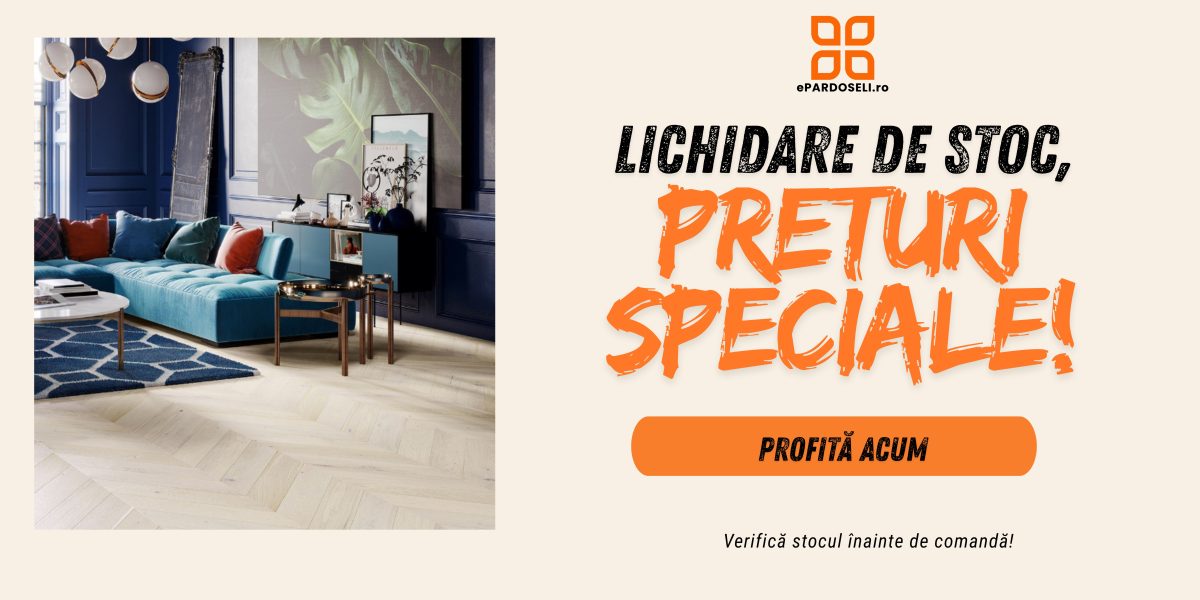 Lichidare de stoc, preturi speciale