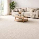 Mocheta dale bej cu textură buclată uniformă 50×50 cm, Cobalt SDN 64010