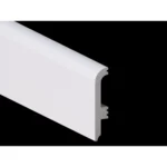 Plintă din polimer Safir 80 mm pentru finisaje interioare, model PPSF80, 80x16x2200 mm