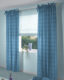 Material draperie Room Style Bastia 604 blue 100% PES latime 150 cm