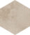 Faianta Bej Hexagonala Mata Marazzi Clays Sand 21X18.2 cm MM5R