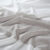 Perdele model in dungi alb gri din poliester Garden Blockstripe Gardisette latime material 300 cm