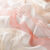 Perdele model in dungi alb rosu orange din poliester organza Joyce Gardisette latime material 300 cm