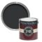 Vopsea neagra lucioasa 95% luciu pentru interior exterior Farrow & Ball Full Gloss Pitch Black No. 256 2.5 Litri